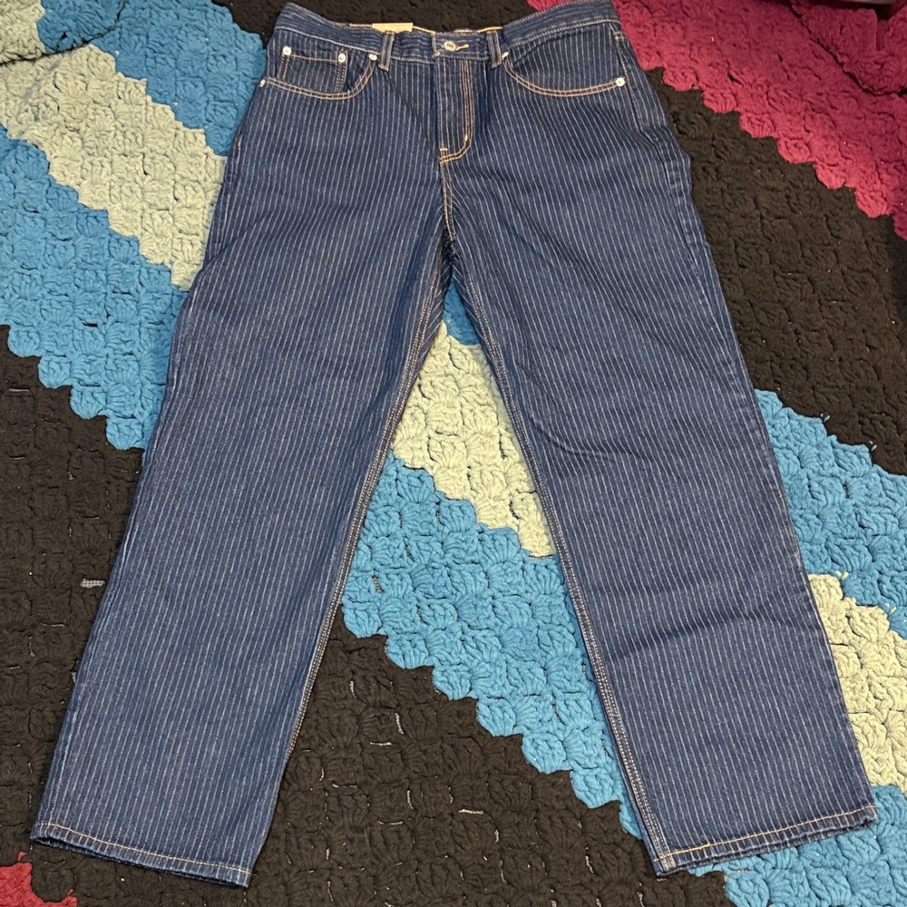 NWT Levi’s Low Pro Pinstripe Jeans